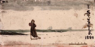 Beach Scene, 1880 by Winslow Homer